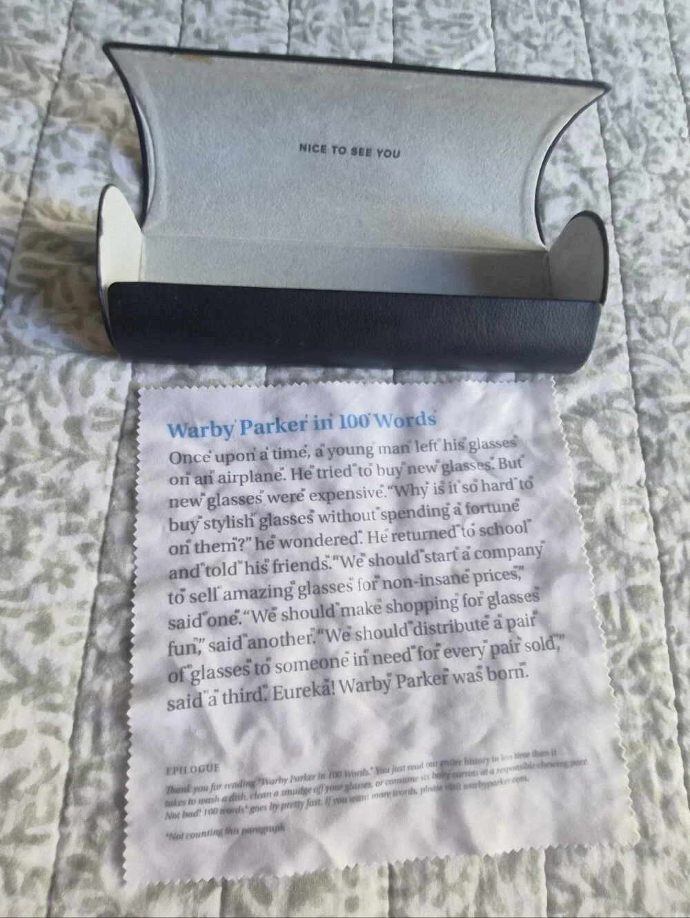 Warby Parker Harris 225 Tortoise Sunglasses Medium 47-20-145 w/ Case